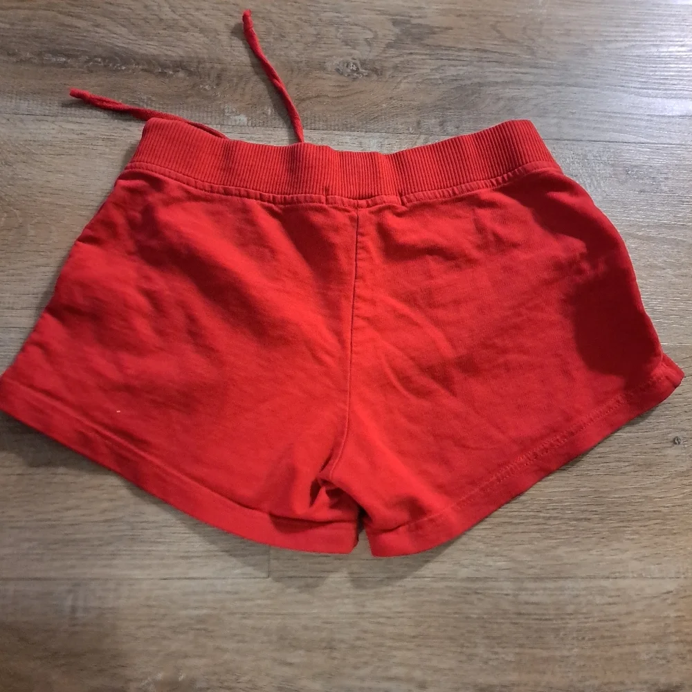 Feathers Women's Red Casual Shorts